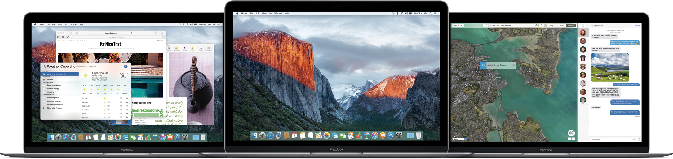 OS X El Capitan em MacBooks