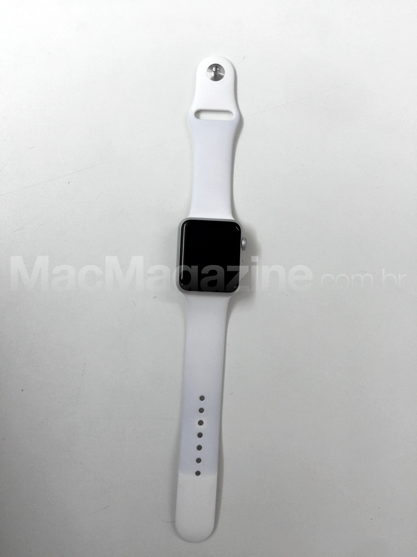 Pulseira do Apple Watch manchada