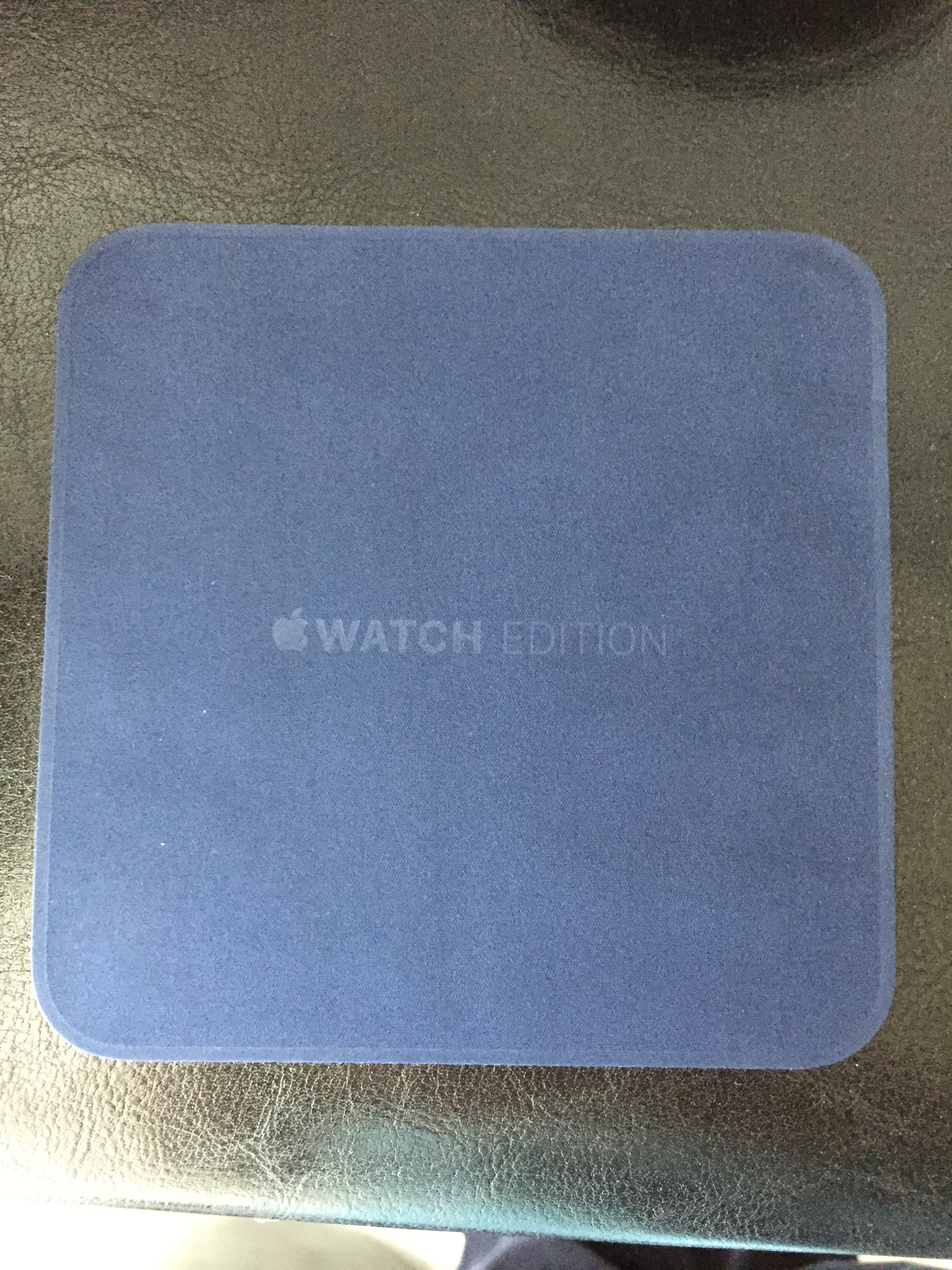 Caixa do Apple Watch Edition (ouro)