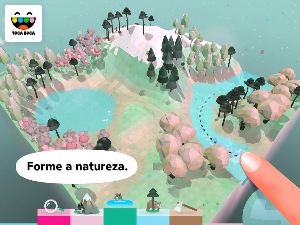App Toca Nature para iOS