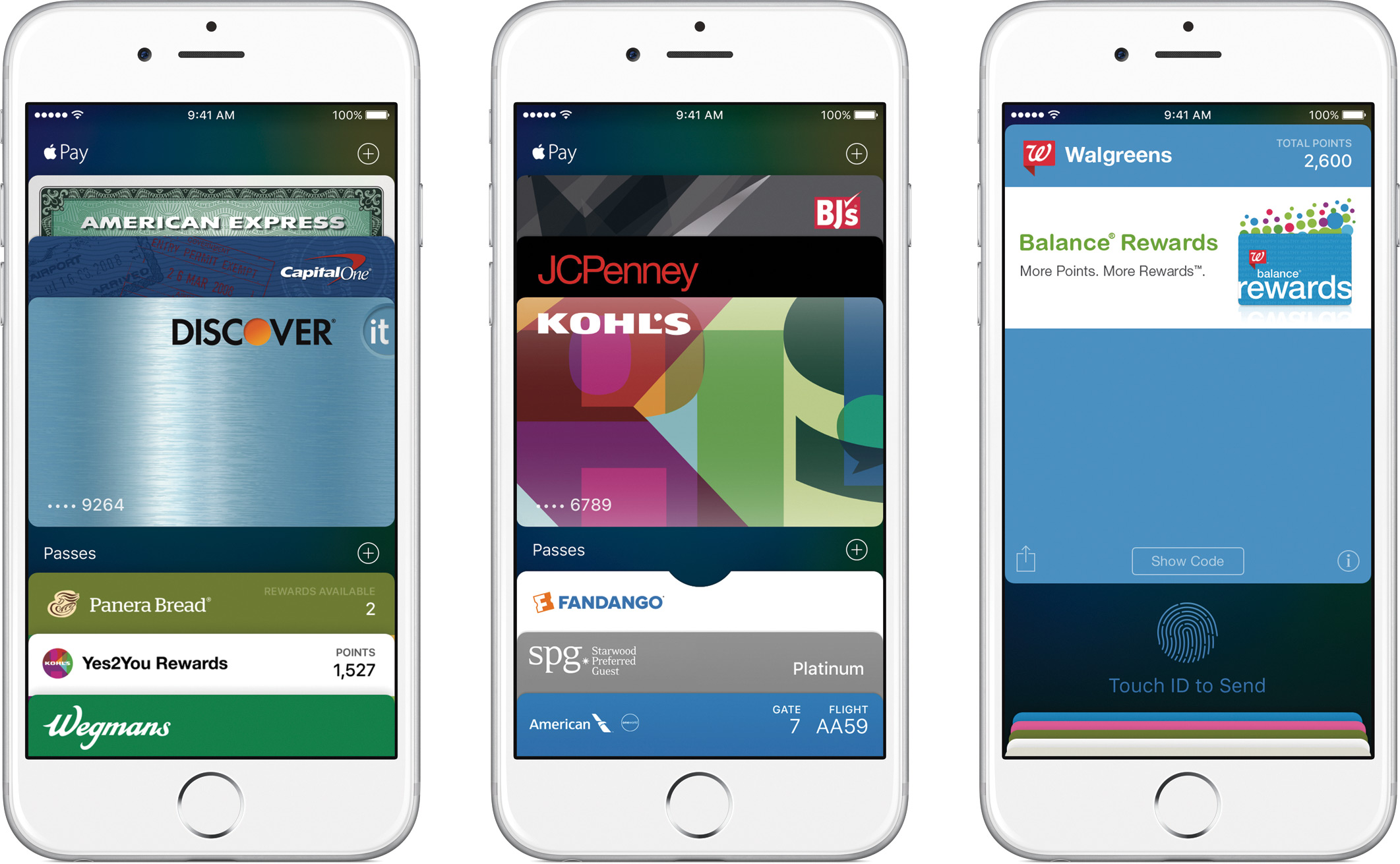Novo app Wallet do iOS 9 em iPhones