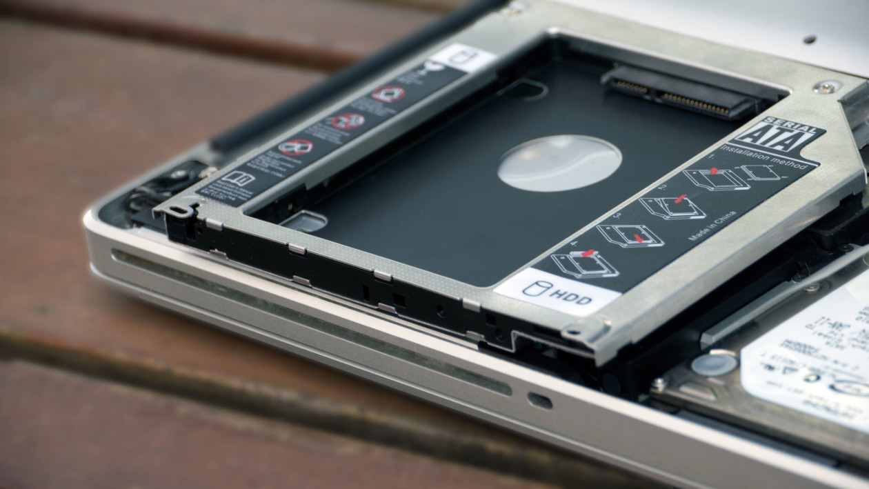 Drive Caddy dê uma nova vida ao seu Mac trocando o drive óptico por um
