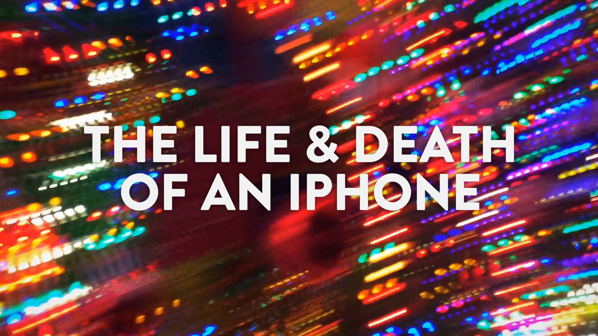 Curta metragem "A Vida e a Morte de um iPhone"