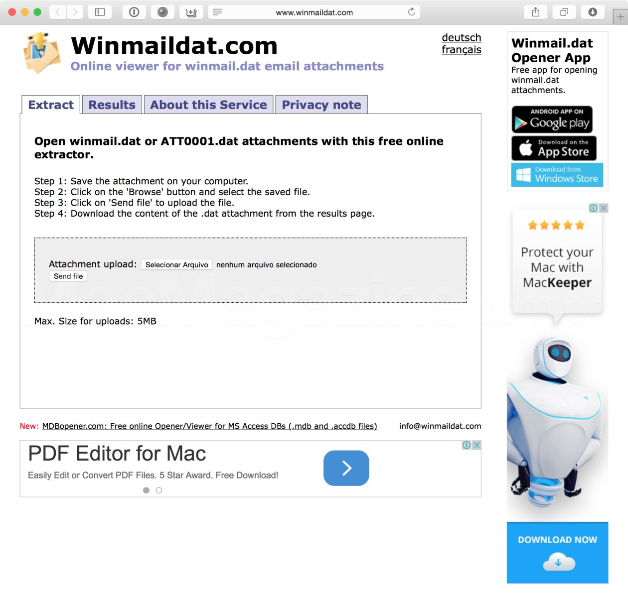 os x mail winmail dat