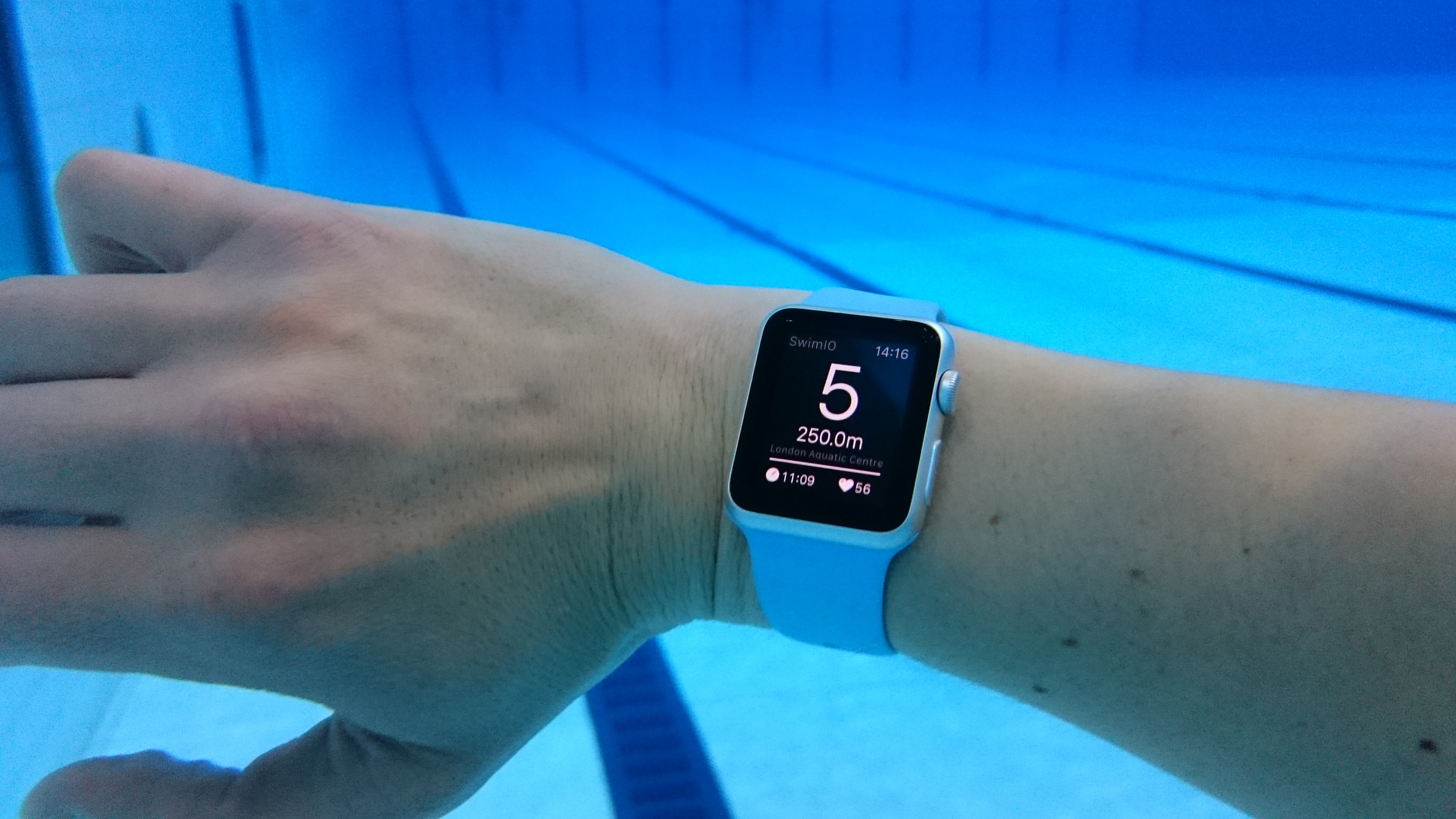 App de natação para o Apple Watch