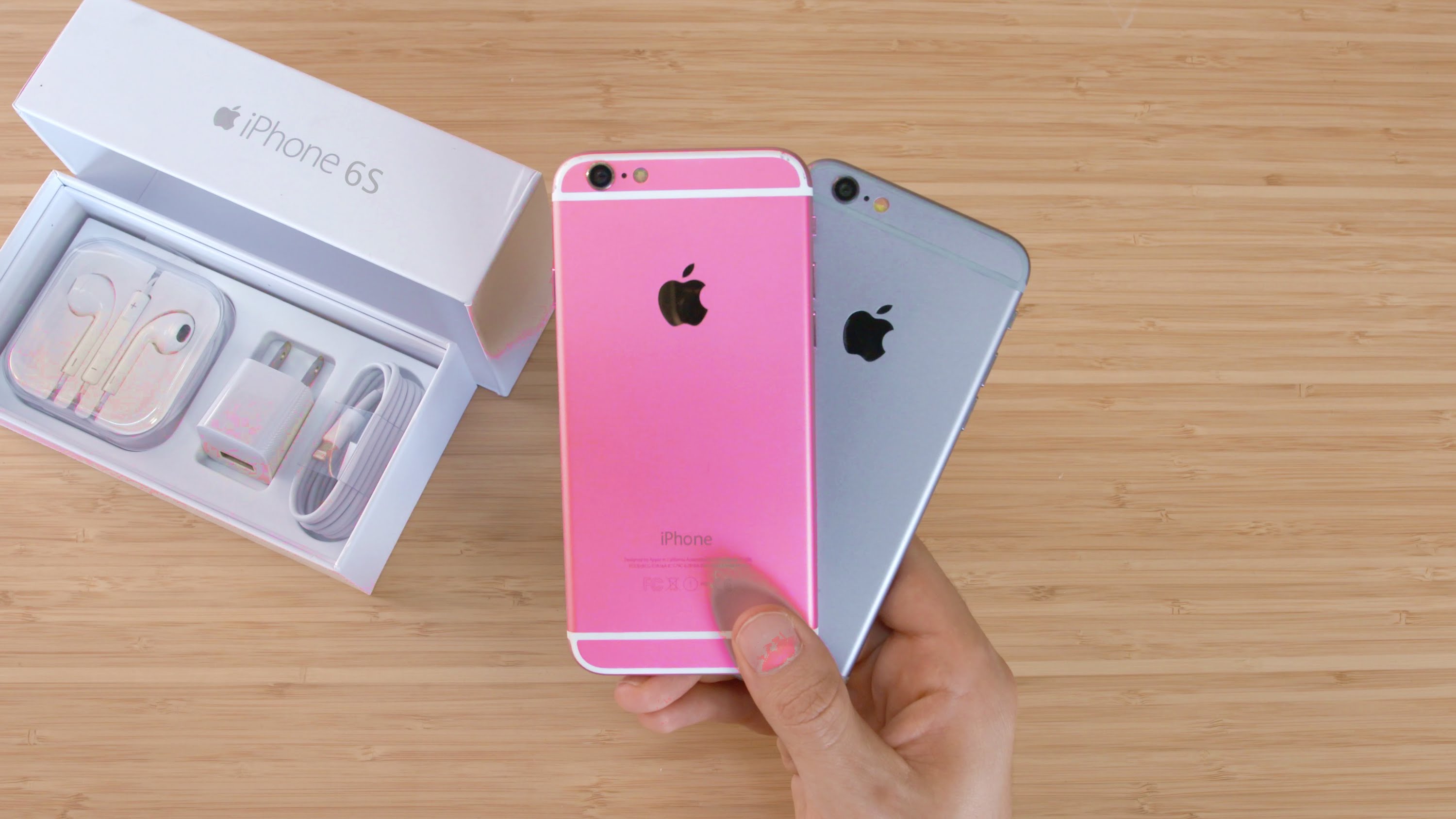 Clone de “iPhone 6s” rosa