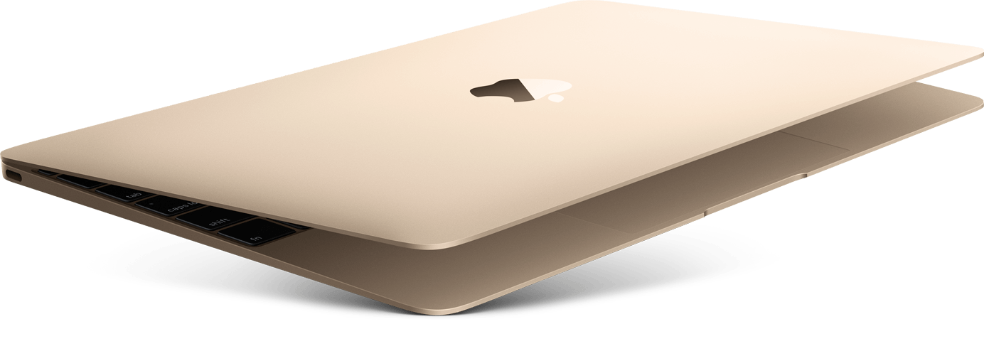 Novo MacBook dourado