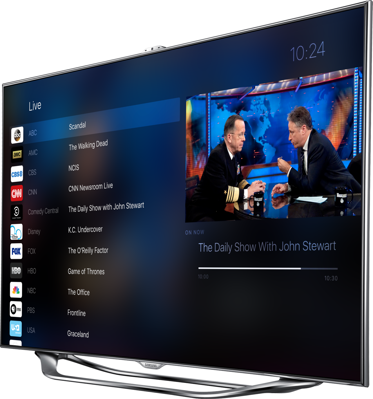 Conceito para a nova Apple TV