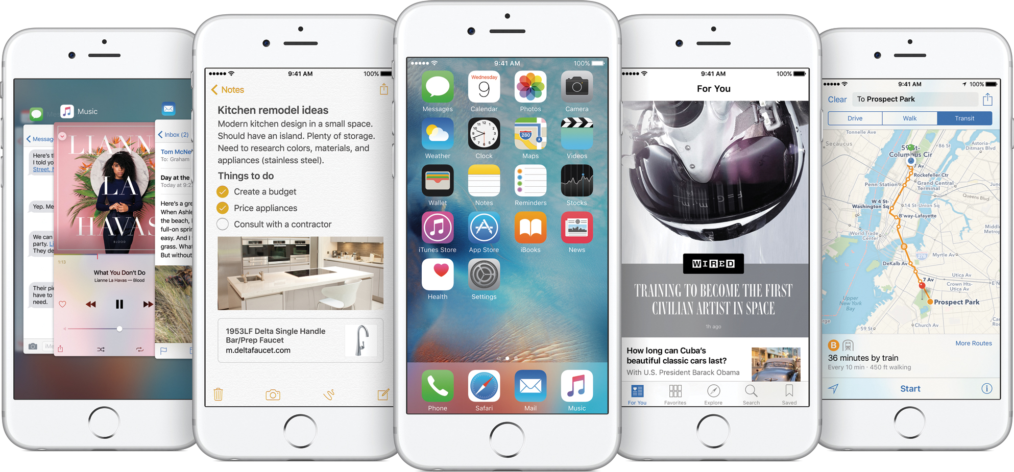 iOS 9 em iPhones