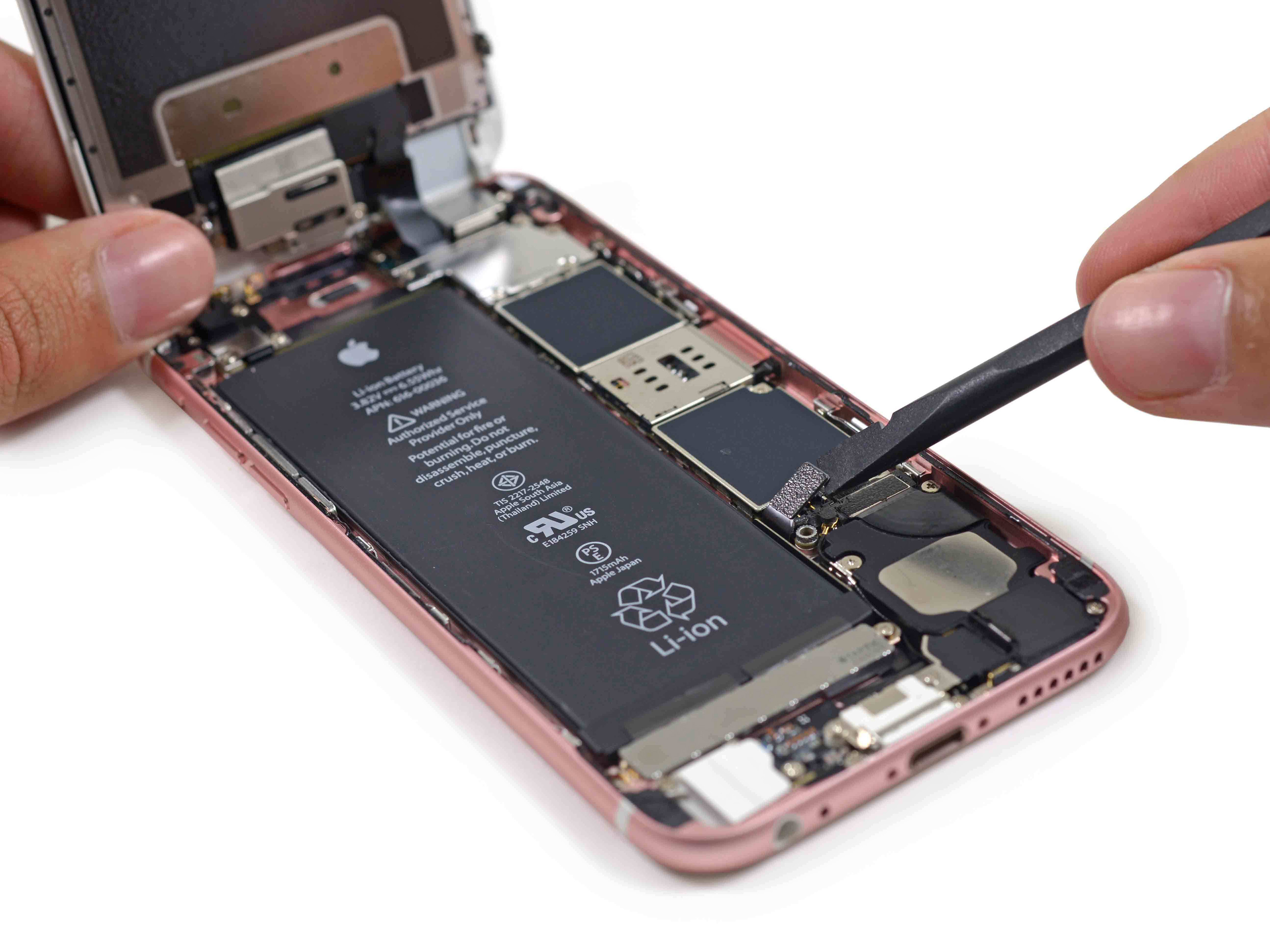 iPhone 6s desmontado pela iFixit