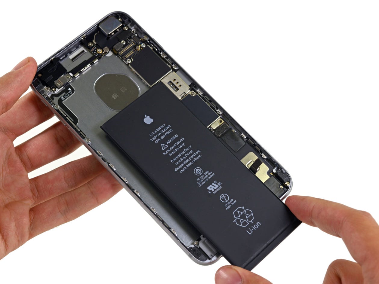 iPhone 6s Plus desmontado pela iFixit