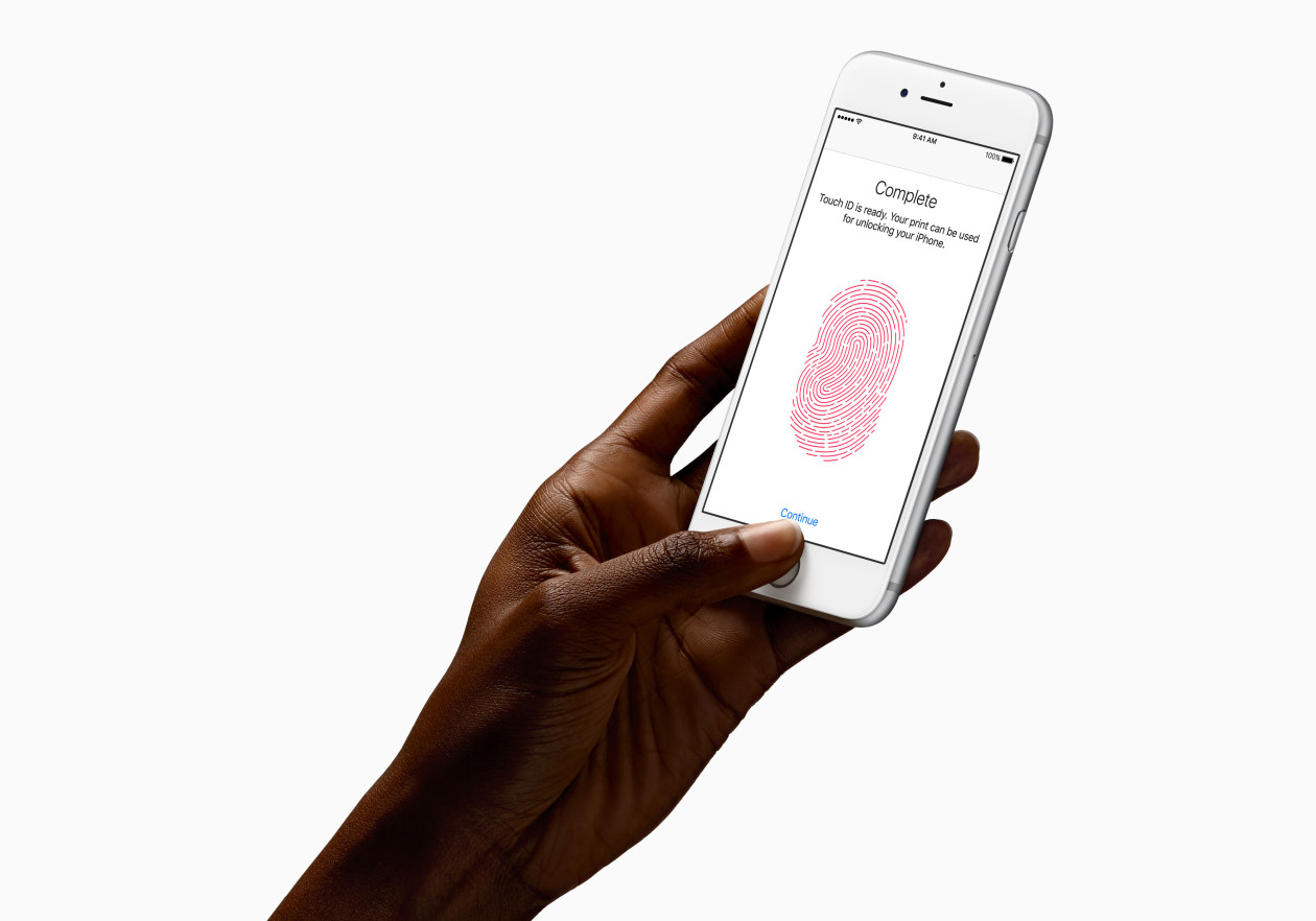Touch ID no iPhone 6s