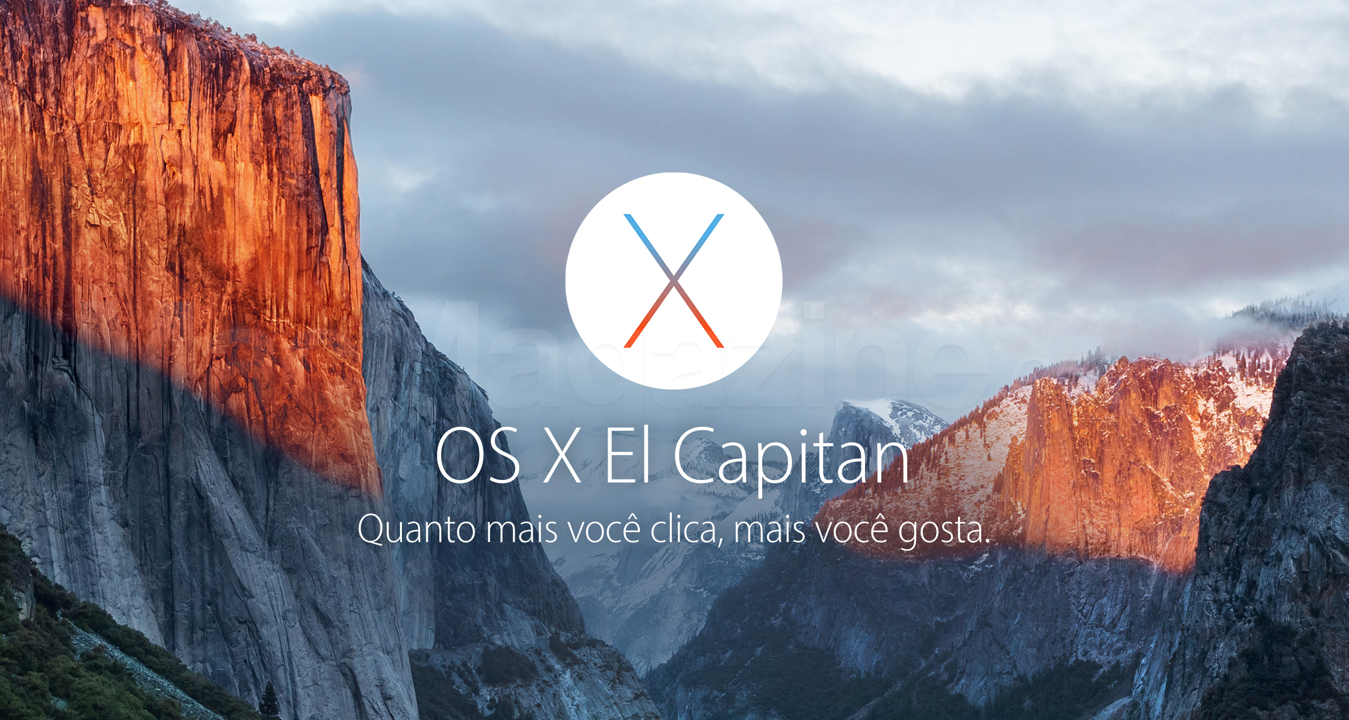 Capa do OS X El Capitan no site da Apple