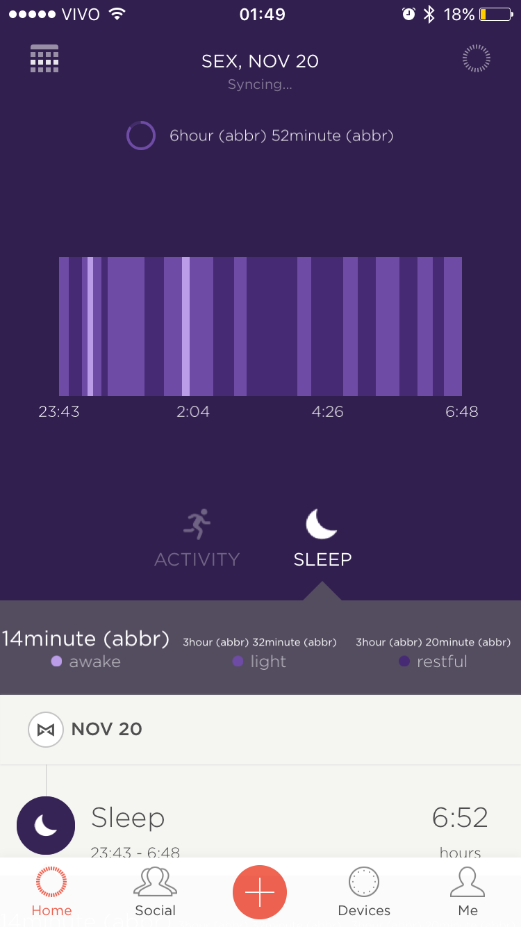 Review do app Sleep Pulse para Apple Watch