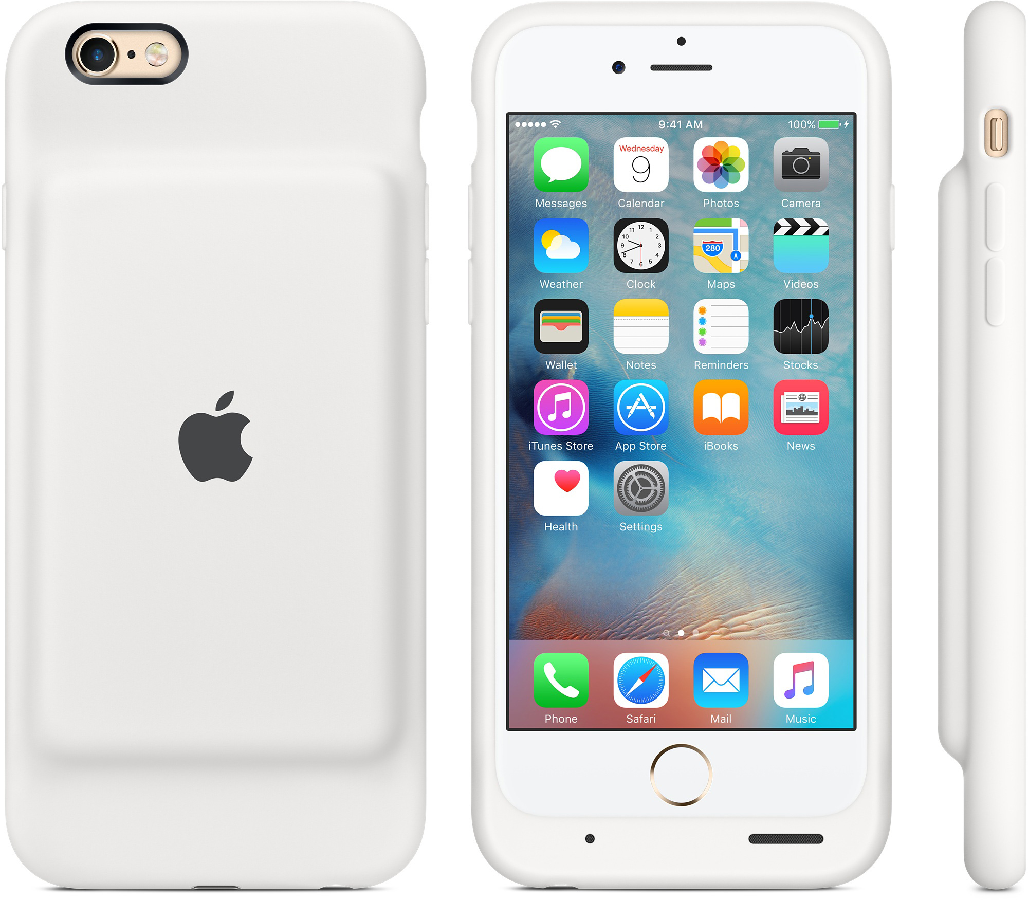 iPhone 6s Smart Battery Case - White