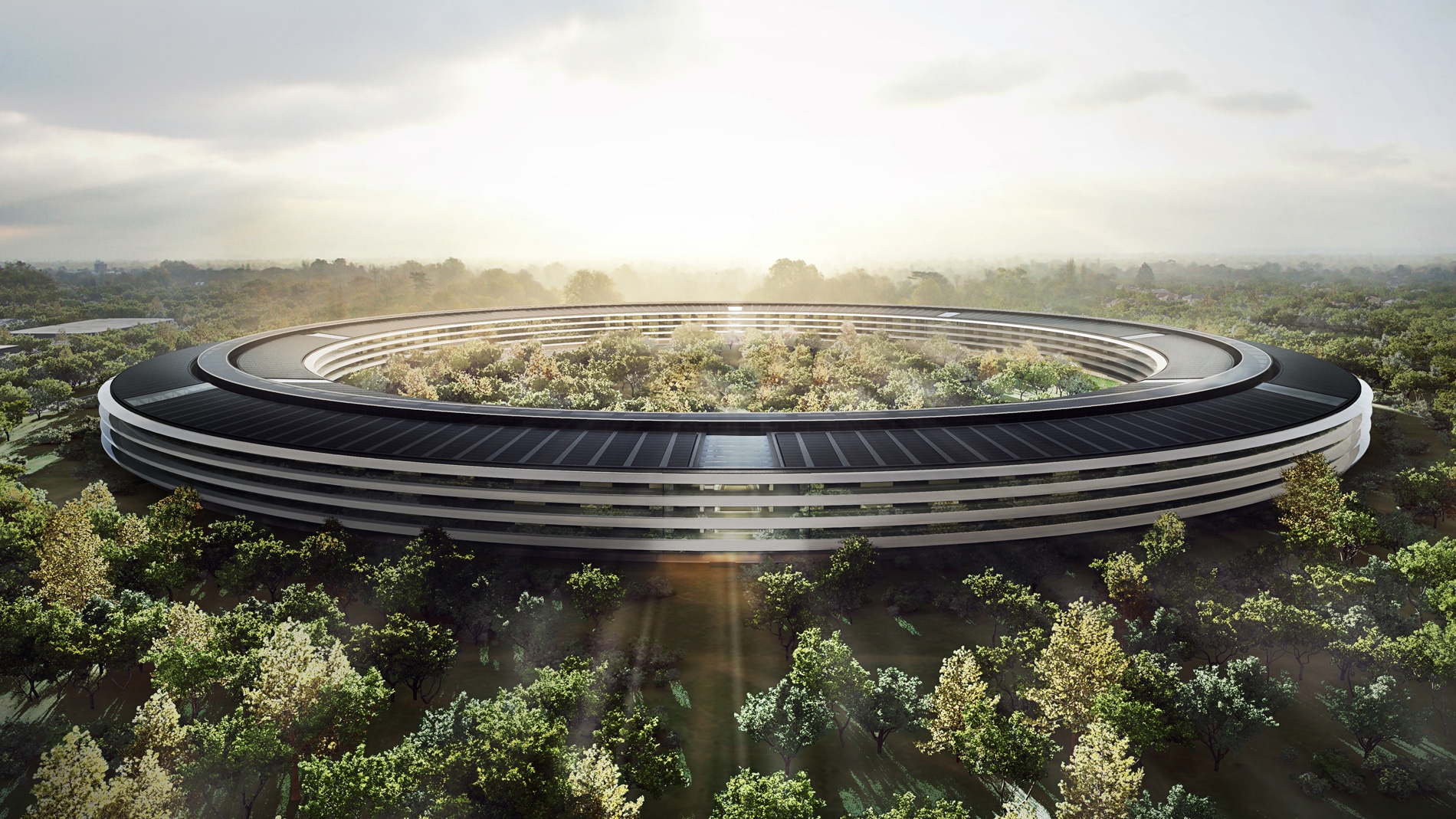 Obra do Apple Campus 2