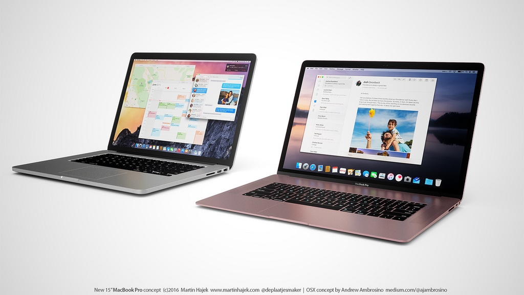 Conceito para um novo MacBook Pro de 15 polegadas