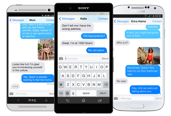 iMessage para Android