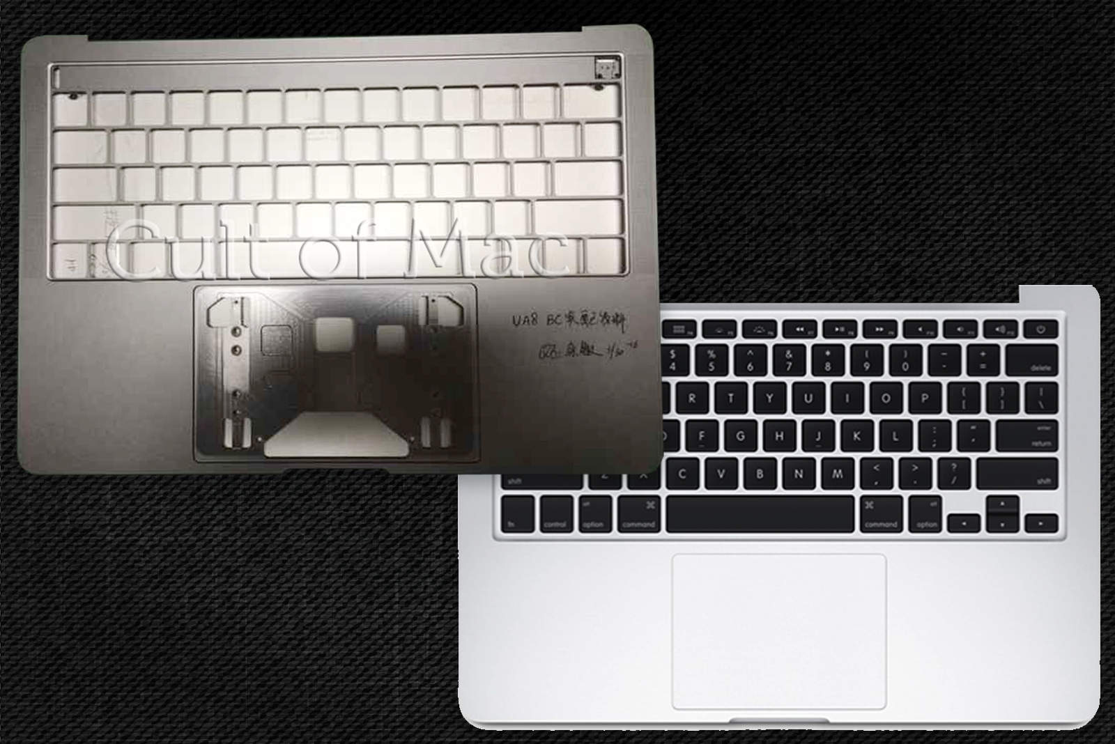Suposta carcaça do novo MacBook Pro