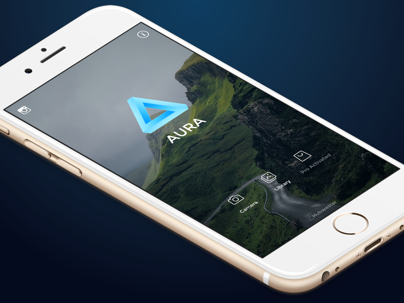 App AURA para iOS