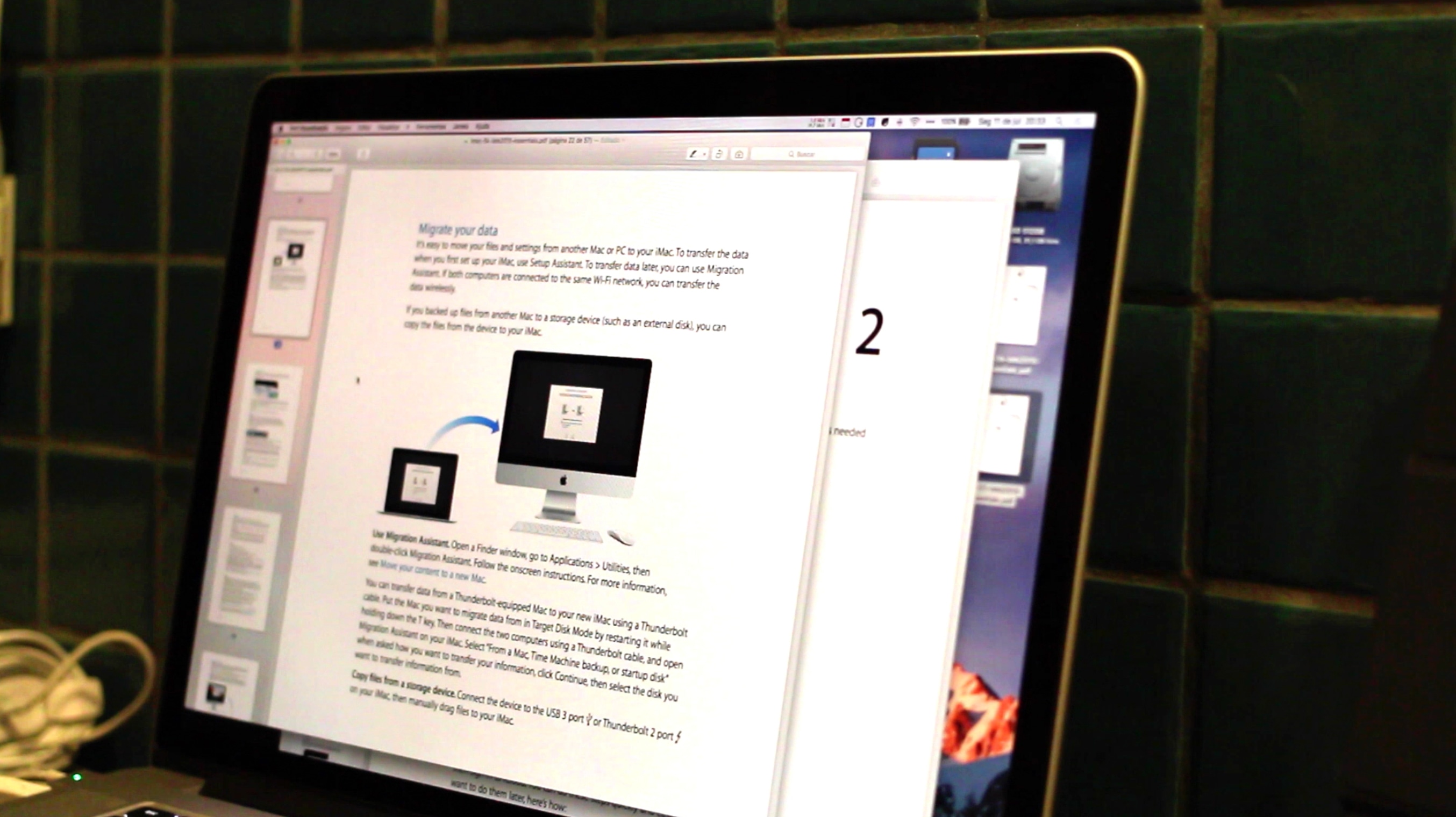 Mesclando PDFs no Pré-Visualização do OS X