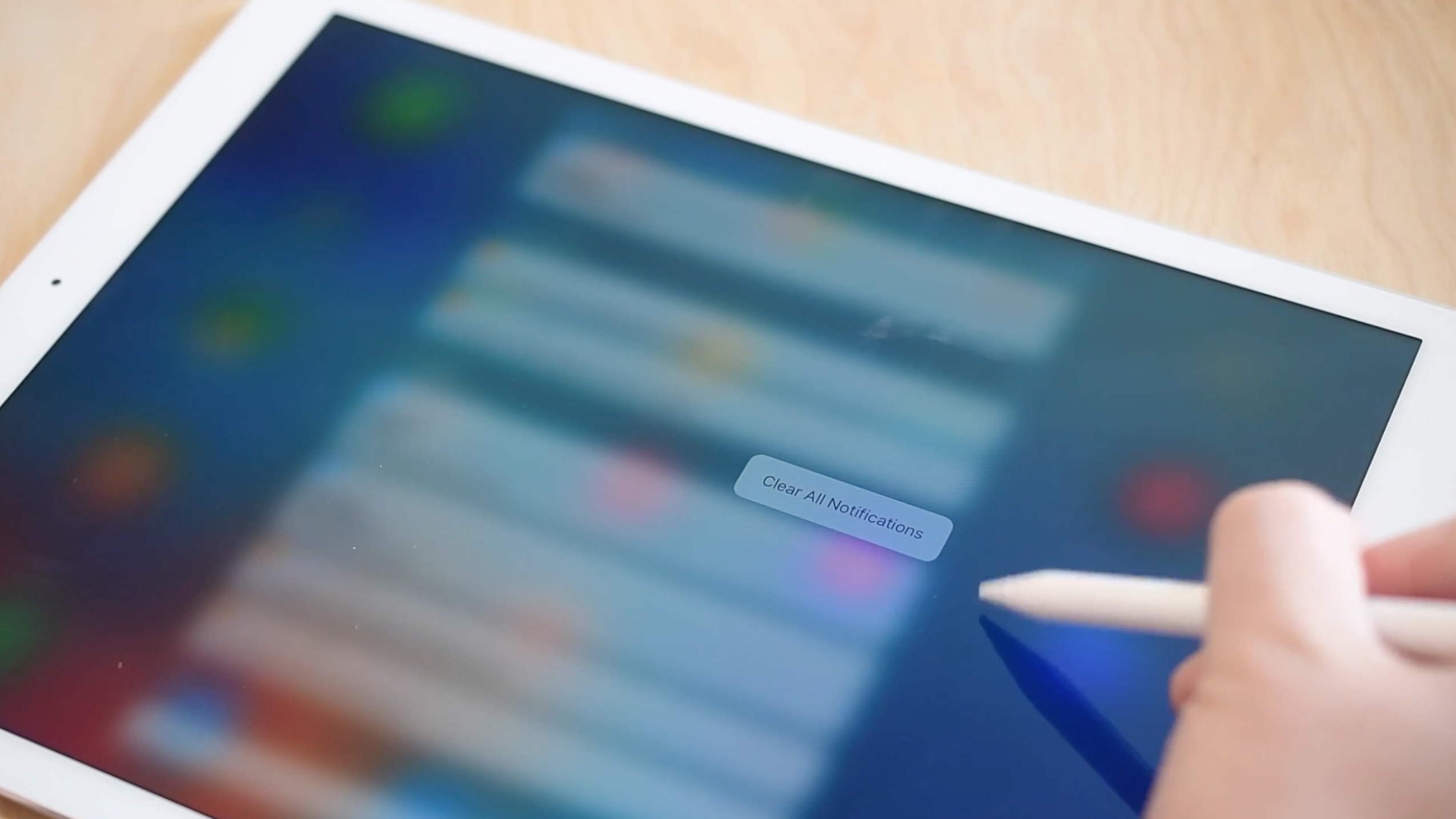 3D Touch em iPads Pro com o Apple Pencil