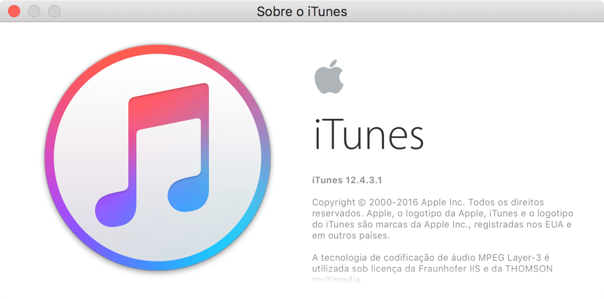 iTunes 12.4.3