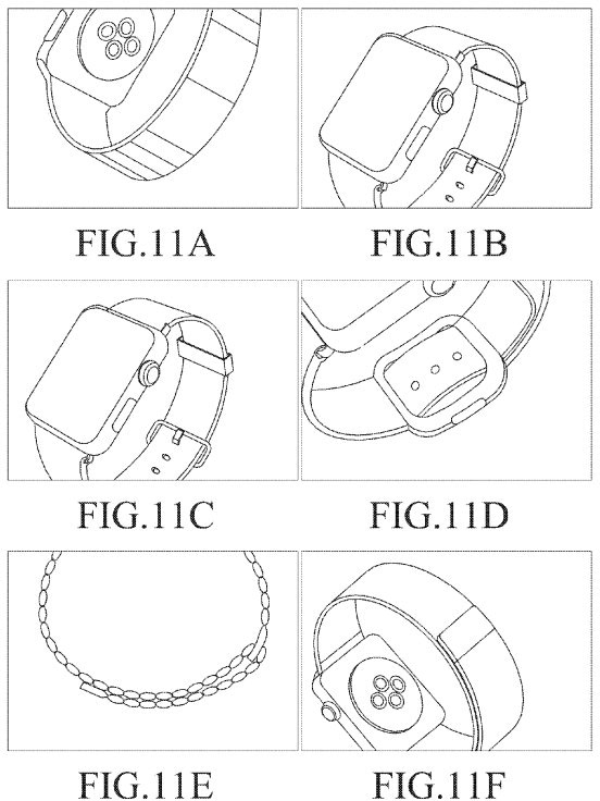 Samsung Apple Watch Patente