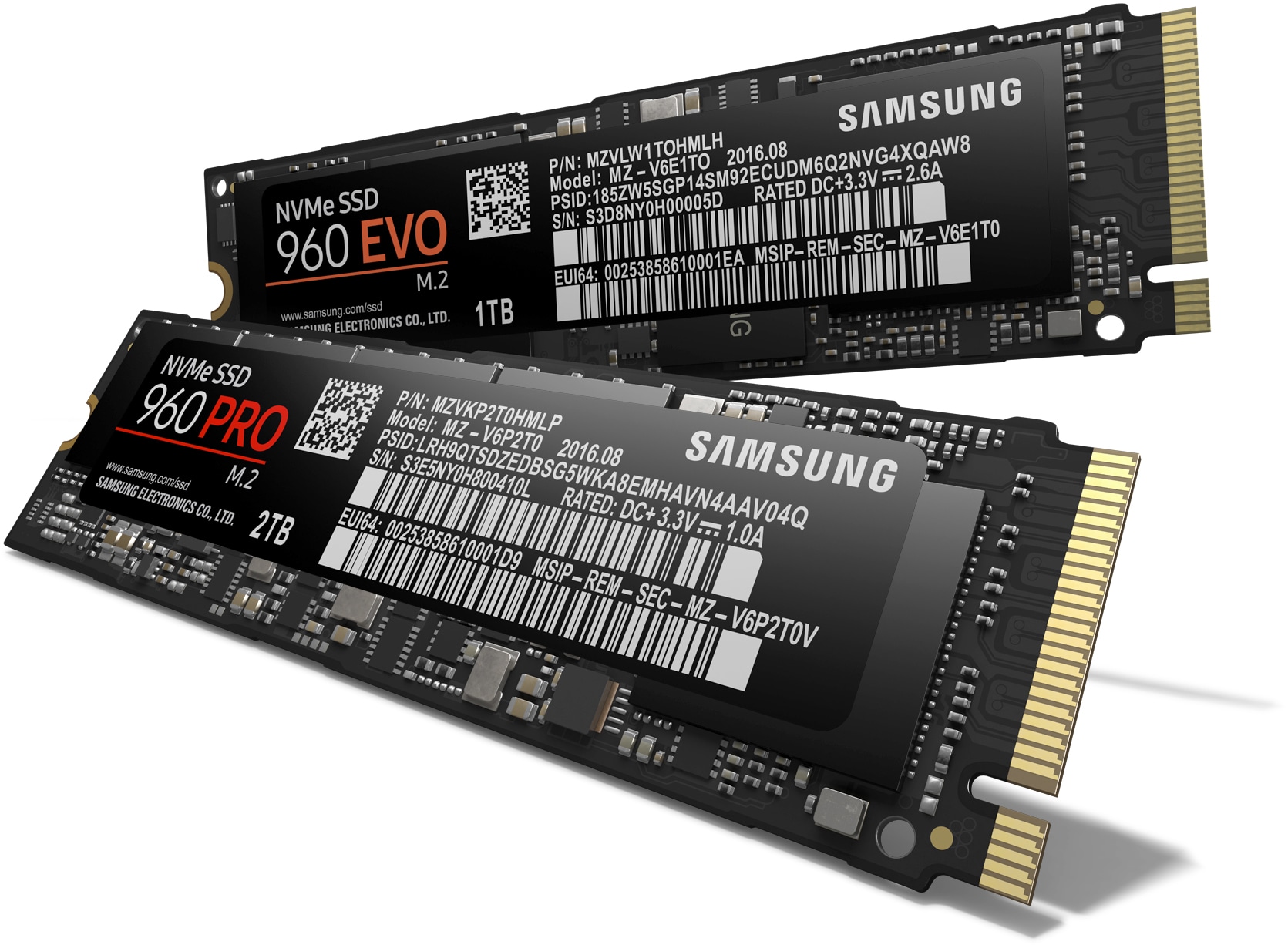 Novos SSDs da Samsung