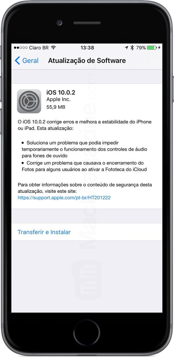 iOS 10.0.2