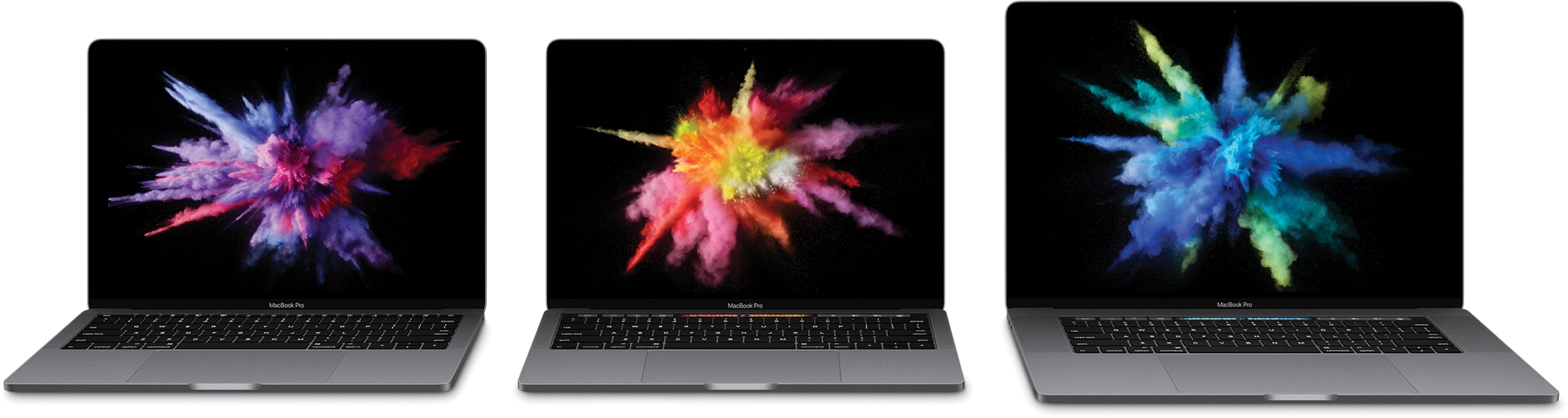 Nova linha completa de MacBooks Pro