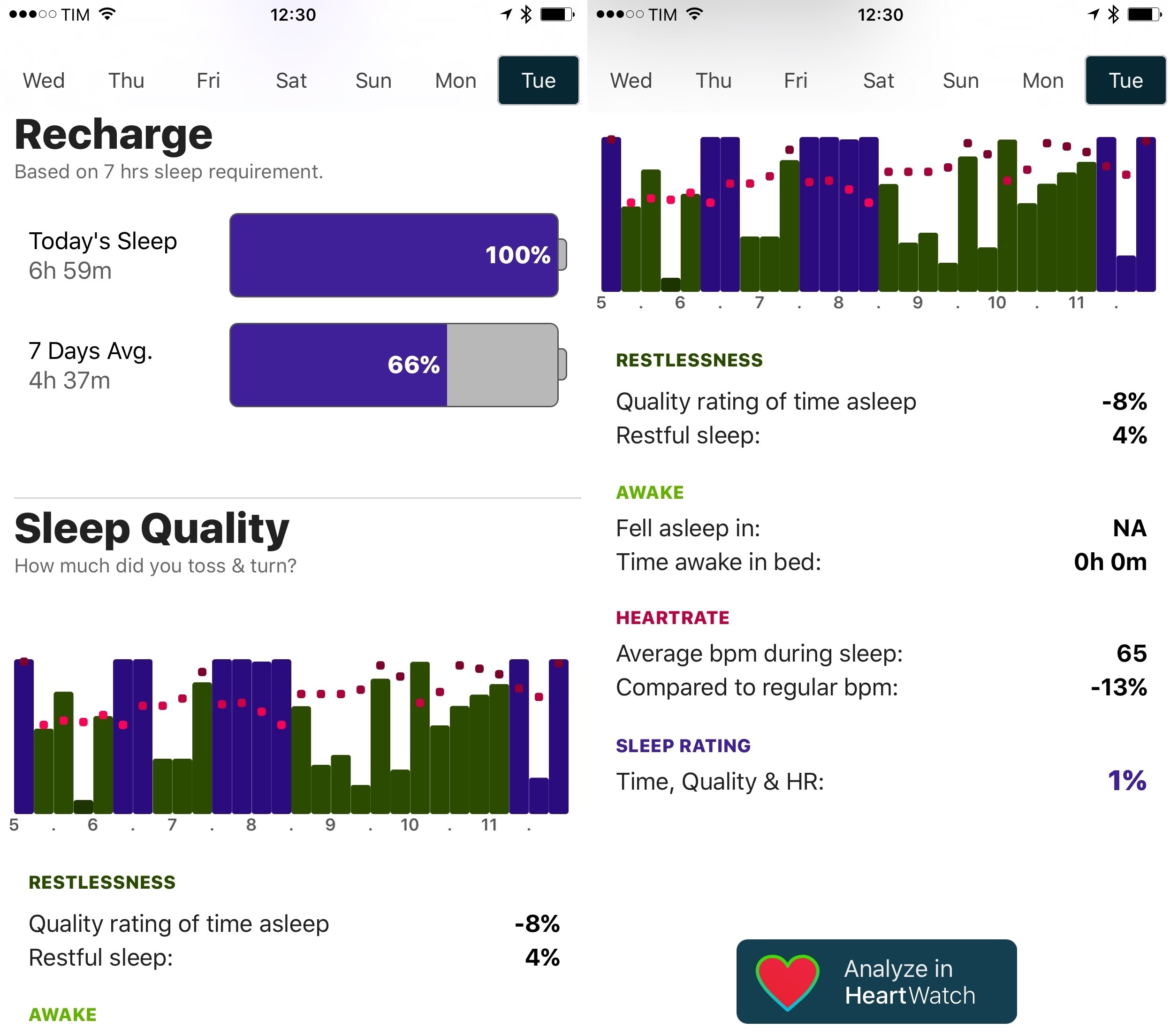AutoSleep, app para monitoramento de sono