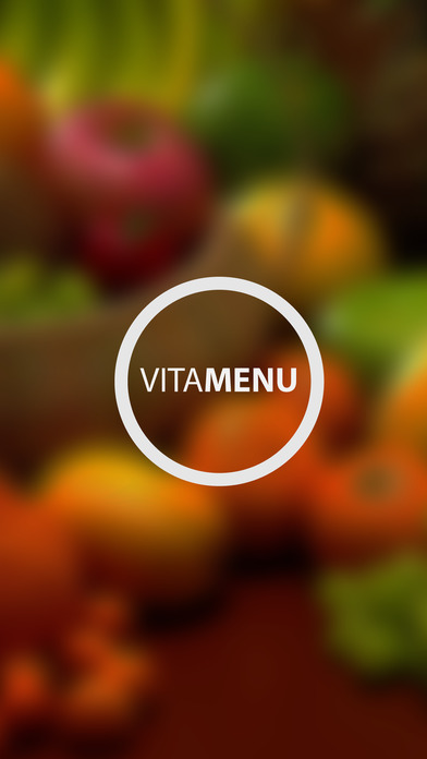Aplicativo Vitamenu para iOS
