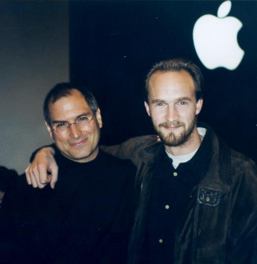 Steve Jobs e Bas Ording