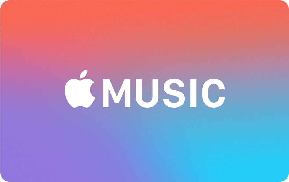 Gift Card do Apple Music