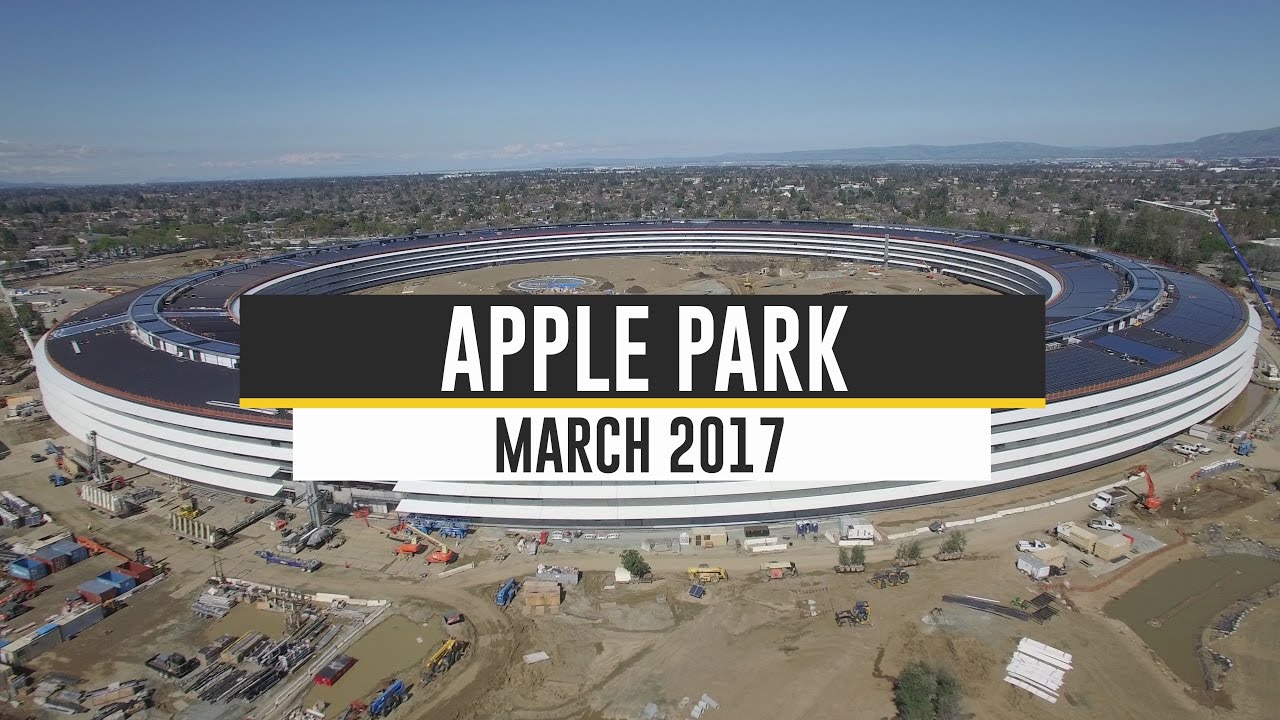 Vídeo de março do Apple Park