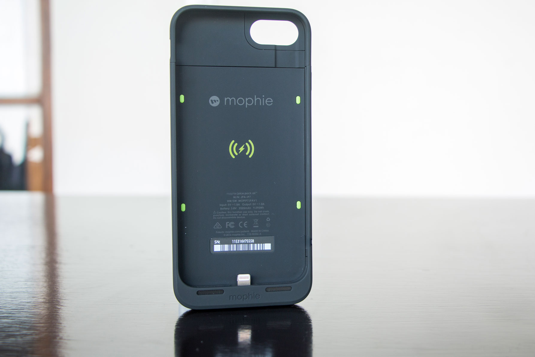 Capa recarregadora juice pack air para iPhones, da mophie