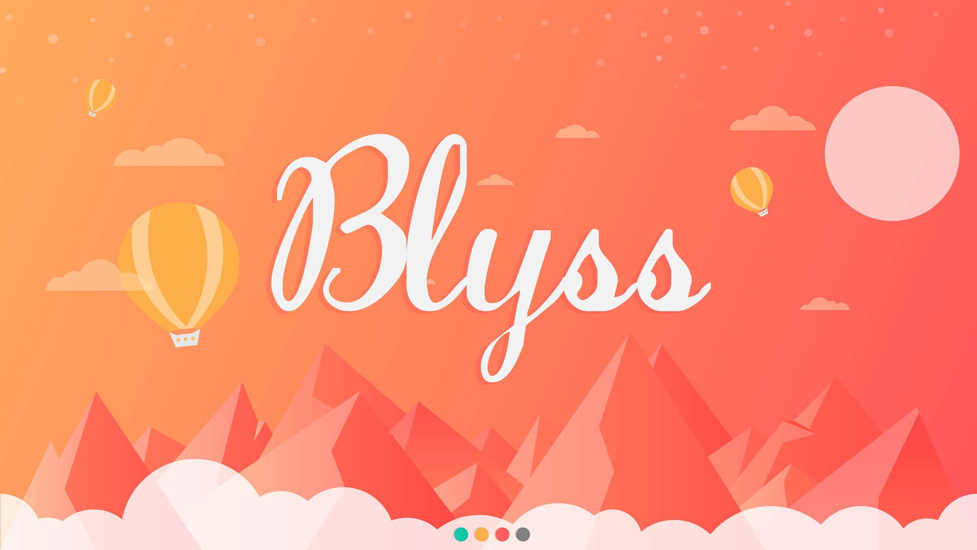 Imagem promocional do jogo Blyss para iOS
