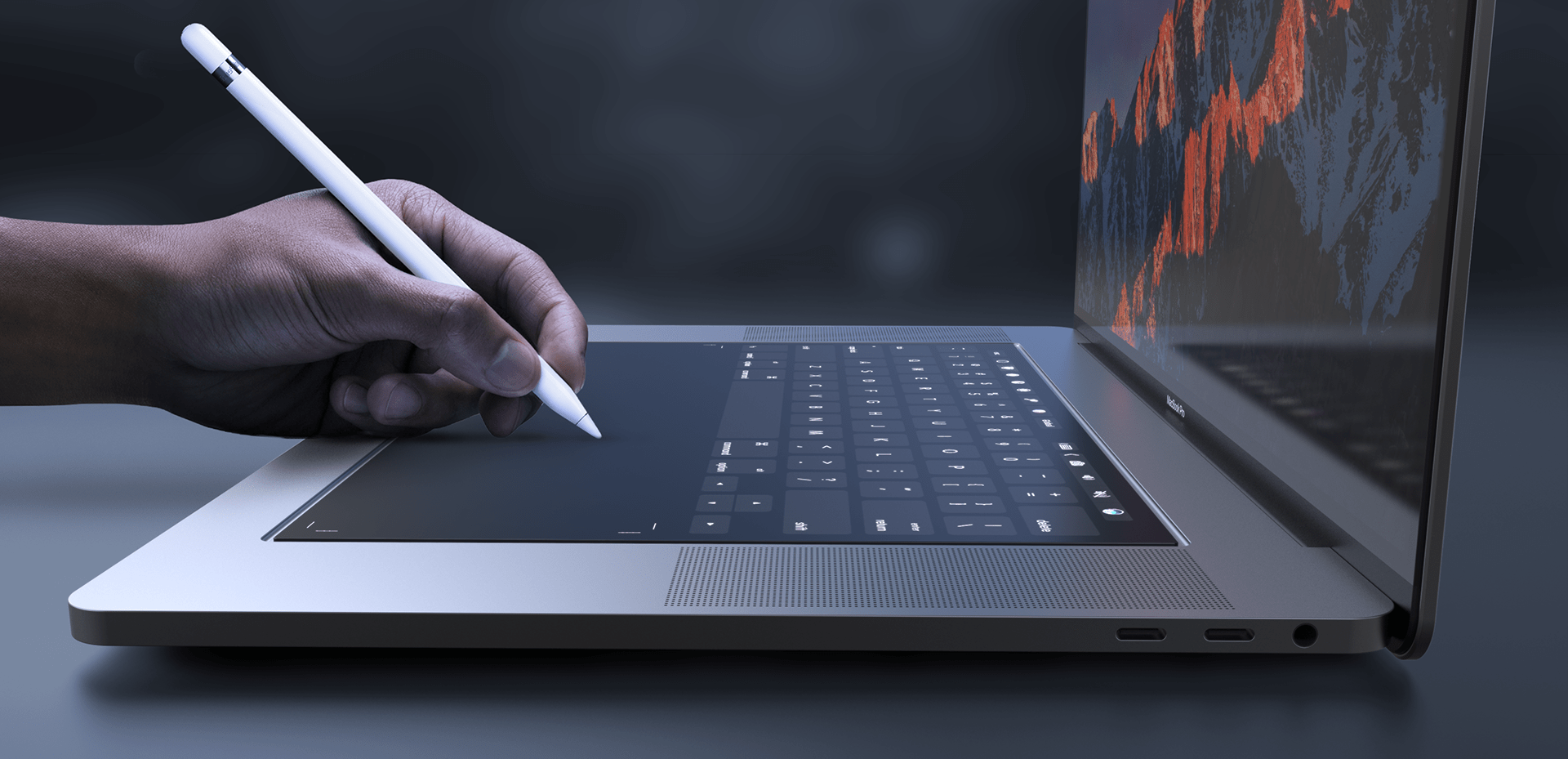 Conceito MacBook Pro 2018 Daniel
