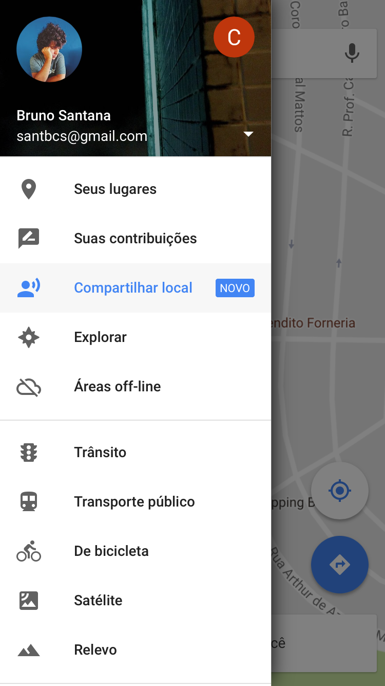 Tutorial: como utilizar o recurso de compartilhamento de localização no Google Maps