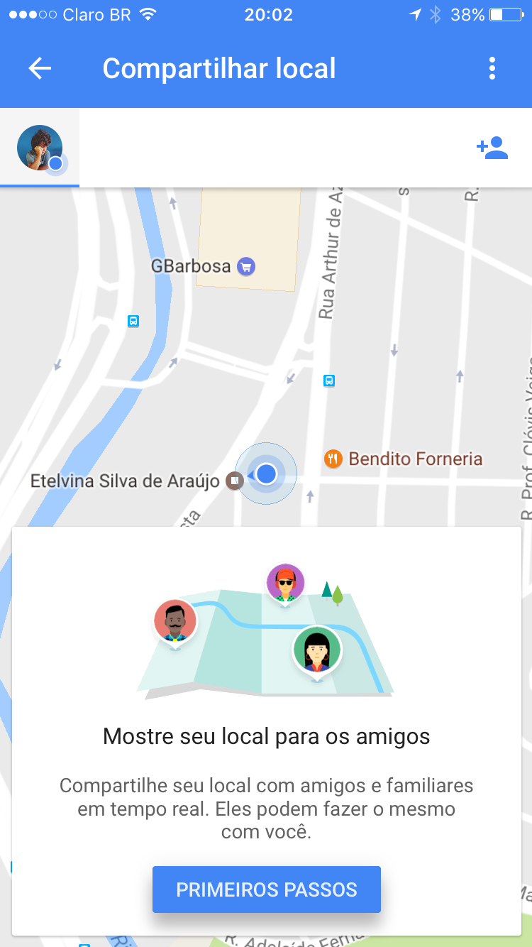 Tutorial: como utilizar o recurso de compartilhamento de localização no Google Maps