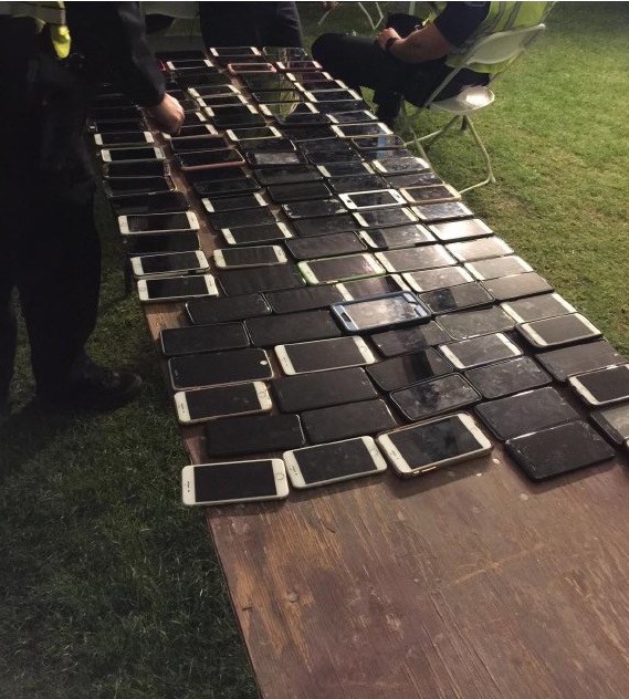Mais de cem smartphones roubados no festival de música Coachella
