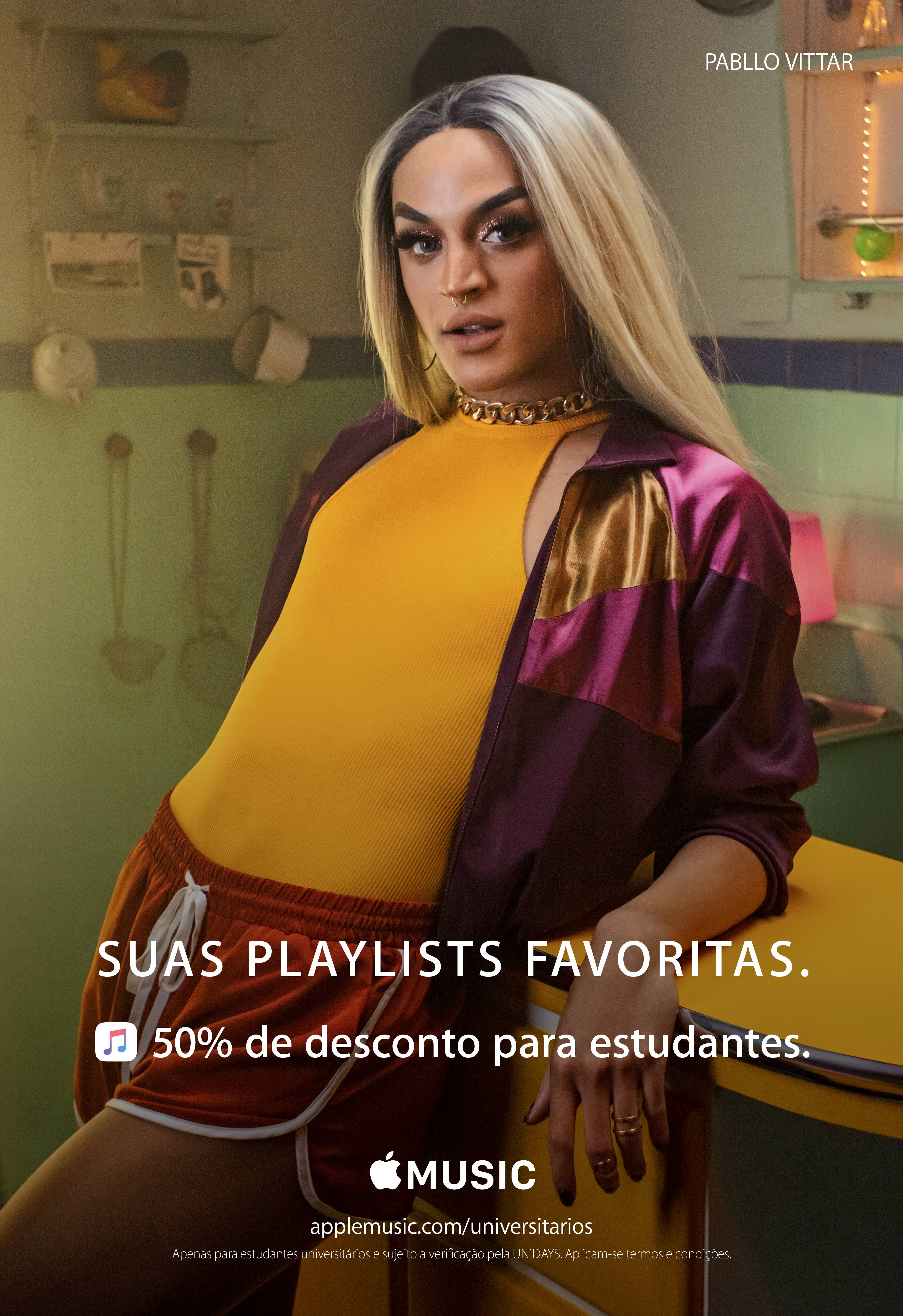Nova campanha com artistas brasileiros para o Apple Music