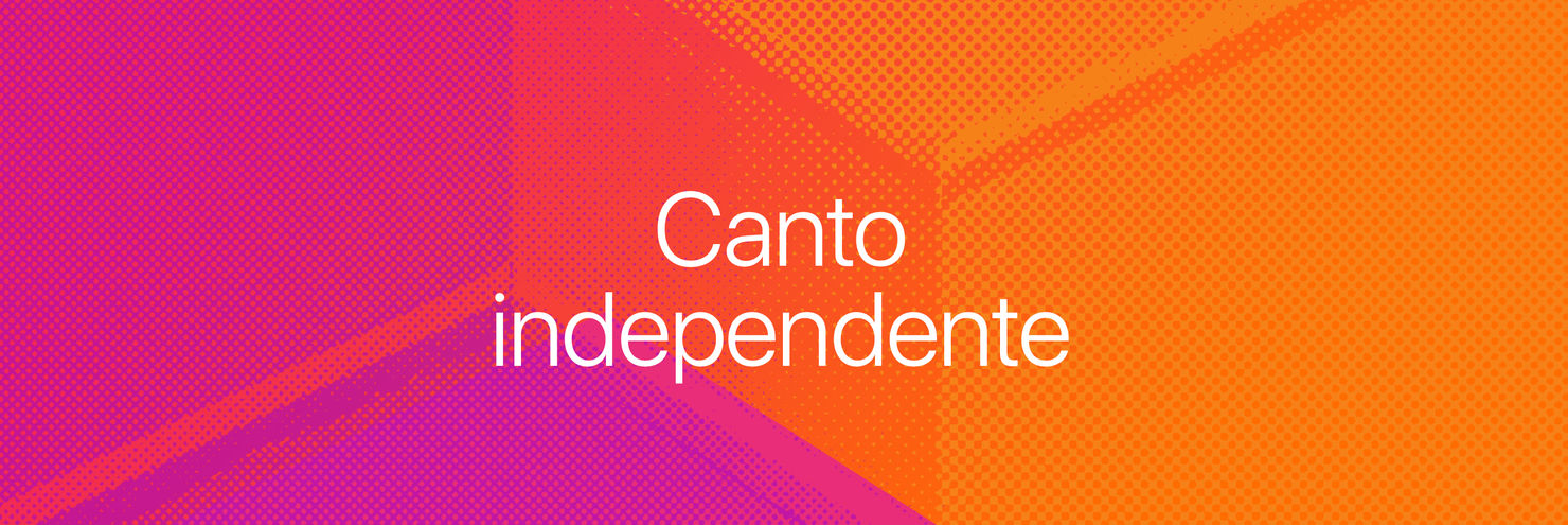 Banner do Canto independente, na iBooks Store