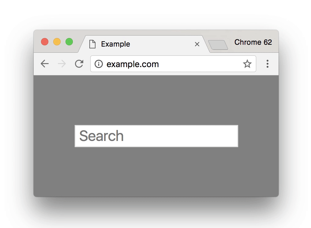 Comportamento do Chrome 62 com páginas sem HTTPS