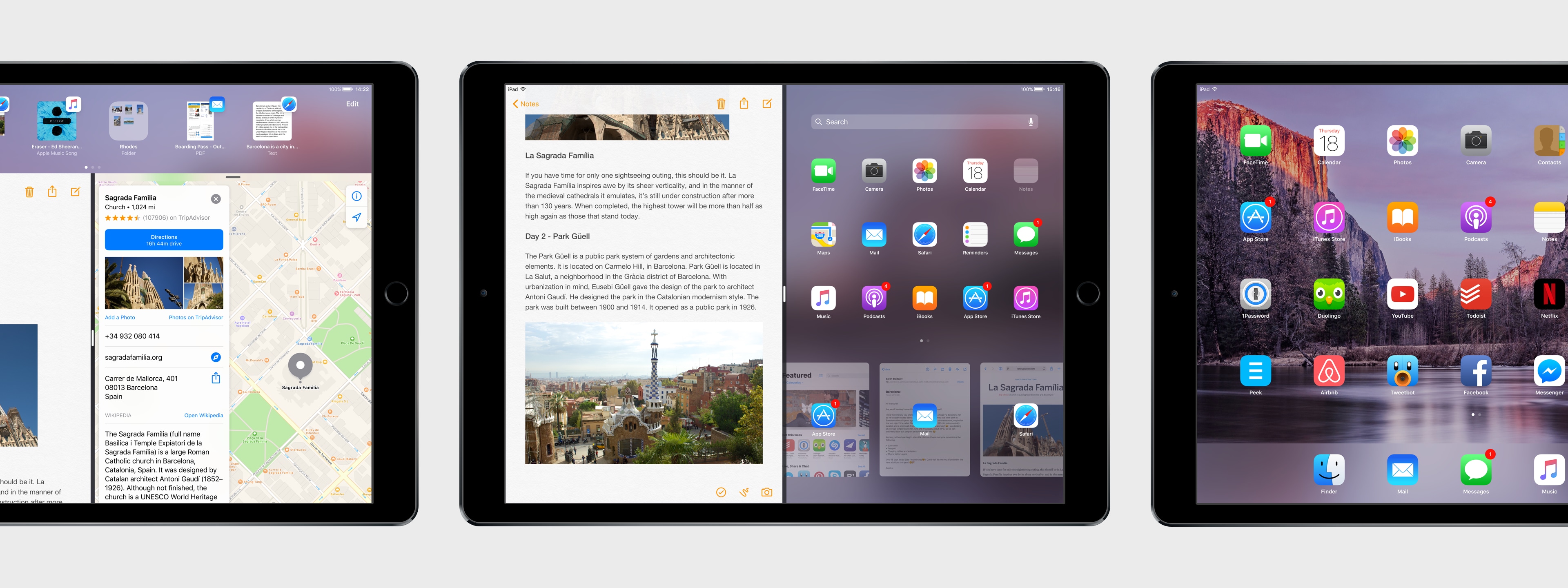 Conceito de iOS 11 para iPad