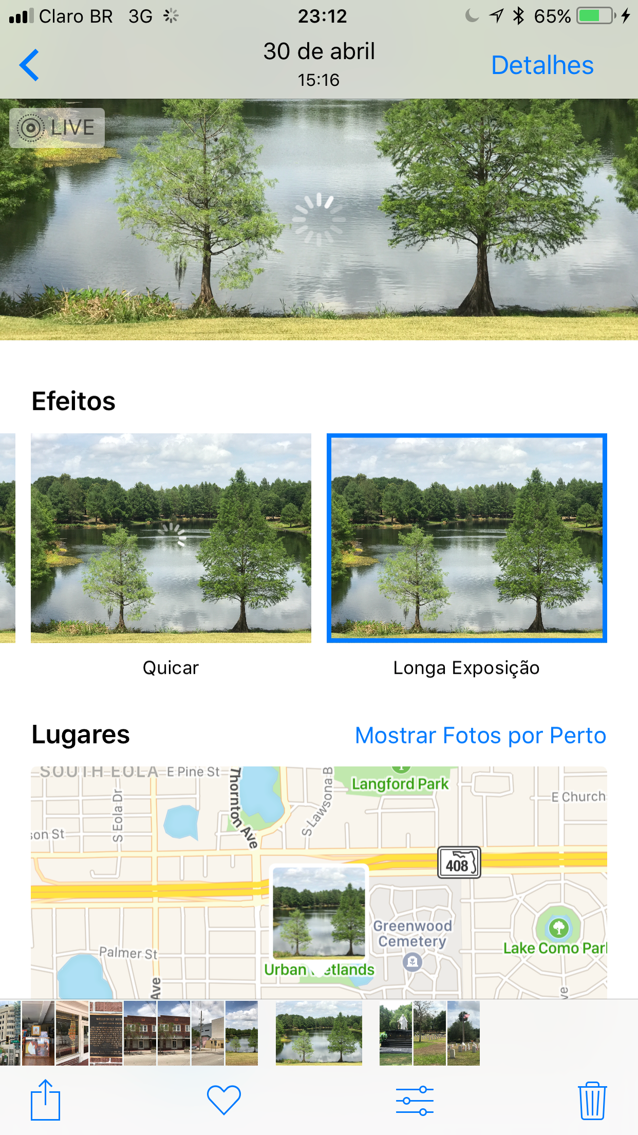 Screenshots do iOS 11 beta