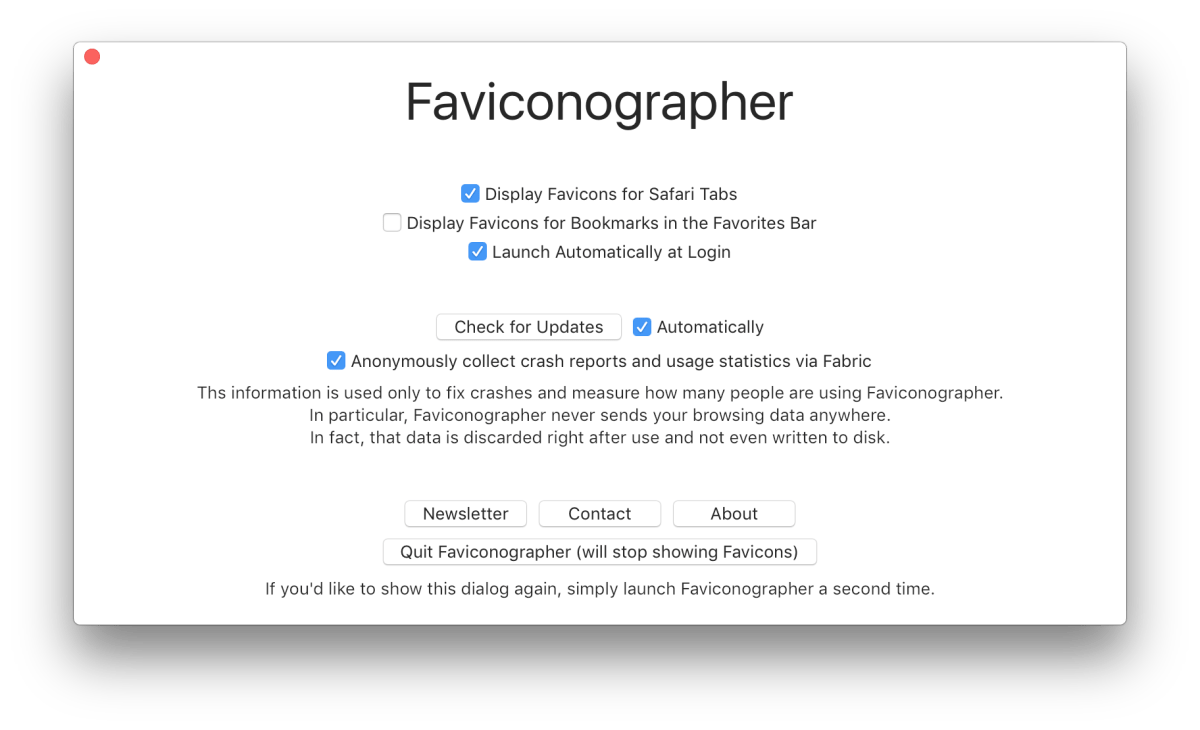 Faviconographer