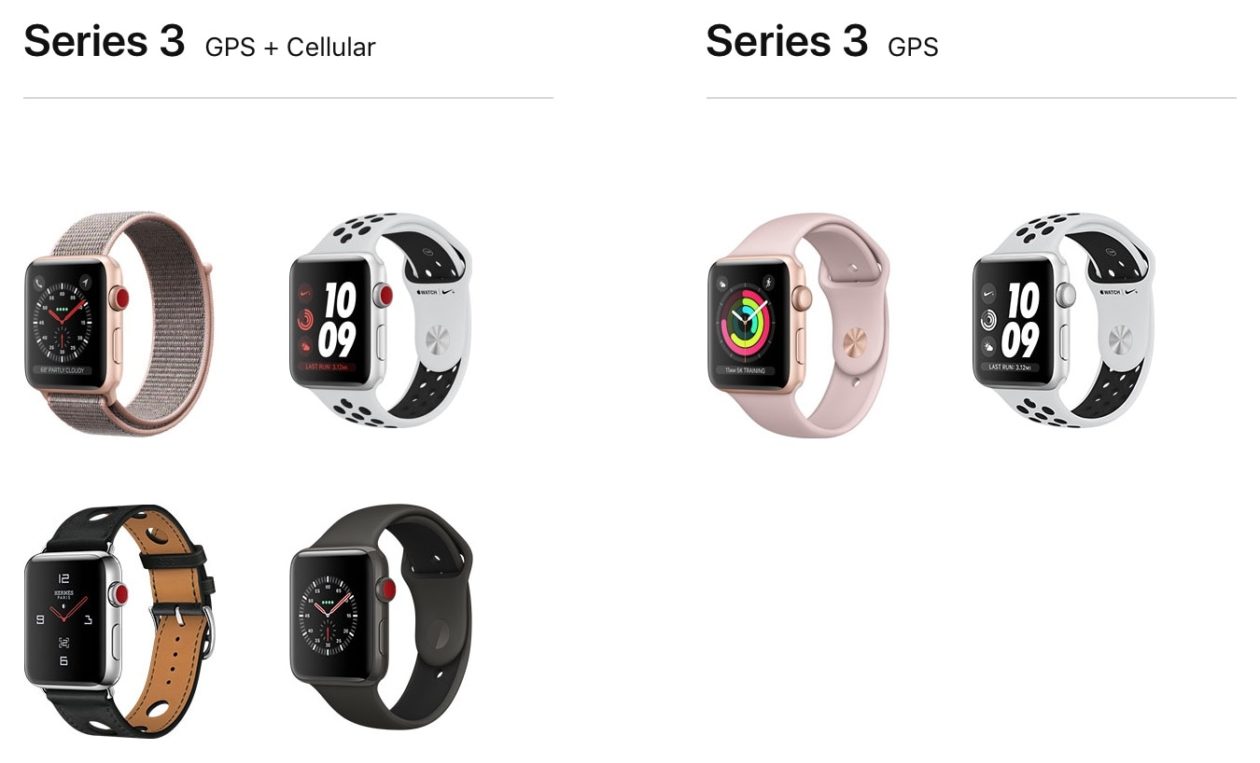 apple watch 3 gps plus cellular