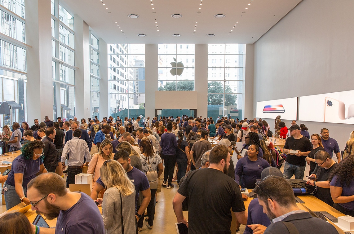 Loja da Apple na 5ª Avenida em Manhattan, Nova Iorque, Estados